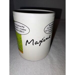 Hallmark Maxine Coffee Mug Grouchy By Nature Breakfast In Bed Ceramic 31708
